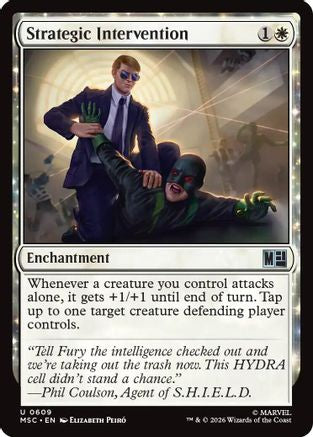 Strategic Intervention  [Commander: Marvel Super Heroes] Foil