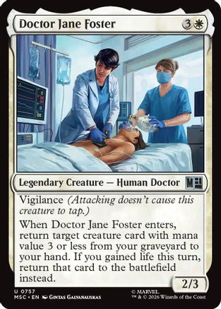 Doctor Jane Foster  [Commander: Marvel Super Heroes] Foil