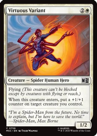 Virtuous Variant  [Commander: Marvel Super Heroes] Foil