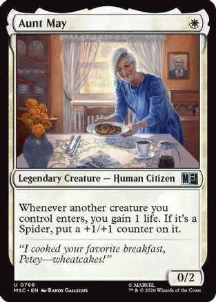 Aunt May  [Commander: Marvel Super Heroes]