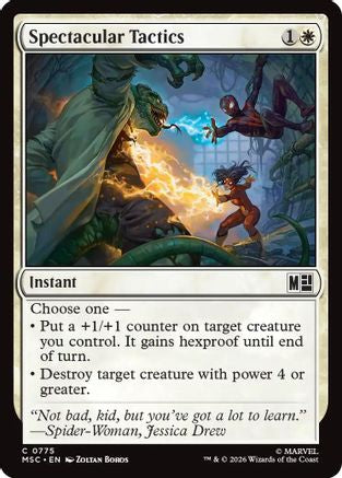 Spectacular Tactics  [Commander: Marvel Super Heroes] Foil