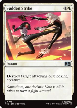 Sudden Strike  [Commander: Marvel Super Heroes] Foil
