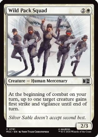 Wild Pack Squad  [Commander: Marvel Super Heroes]
