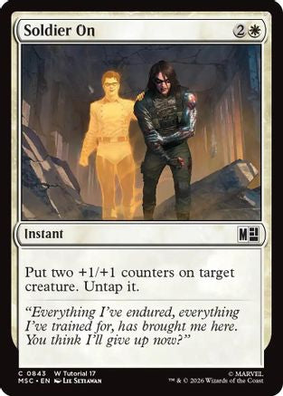 Soldier On  [Commander: Marvel Super Heroes]