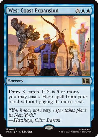 West Coast Expansion  [Commander: Marvel Super Heroes]