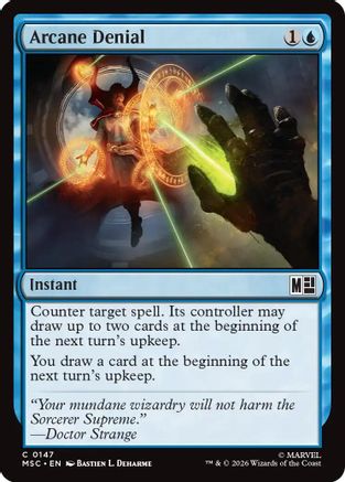 Arcane Denial  [Commander: Marvel Super Heroes]