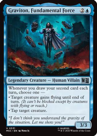 Graviton, Fundamental Force  [Commander: Marvel Super Heroes] Foil