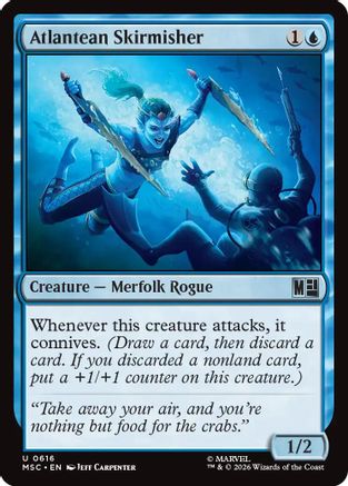 Atlantean Skirmisher  [Commander: Marvel Super Heroes]