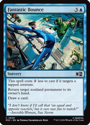 Fantastic Bounce  [Commander: Marvel Super Heroes]