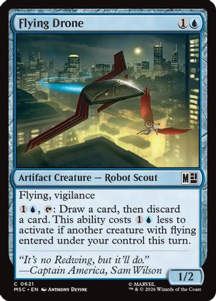 Flying Drone  [Commander: Marvel Super Heroes] Foil
