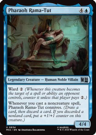 Pharaoh Rama-Tut  [Commander: Marvel Super Heroes]
