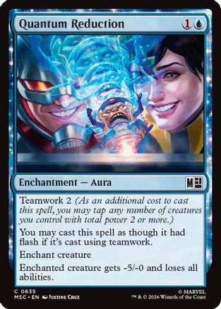 Quantum Reduction  [Commander: Marvel Super Heroes]