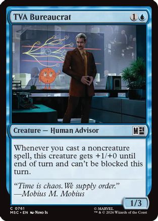 TVA Bureaucrat  [Commander: Marvel Super Heroes] Foil