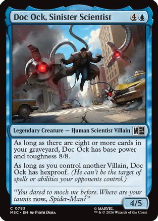 Doc Ock, Sinister Scientist  [Commander: Marvel Super Heroes] Foil