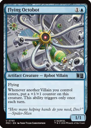 Flying Octobot  [Commander: Marvel Super Heroes] Foil