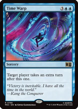 Time Warp  [Commander: Marvel Super Heroes] Foil