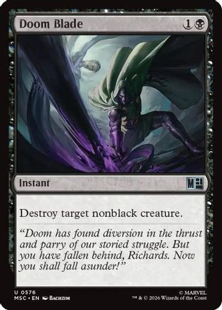 Doom Blade  [Commander: Marvel Super Heroes] Foil