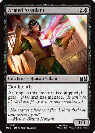 Armed Assailant  [Commander: Marvel Super Heroes]