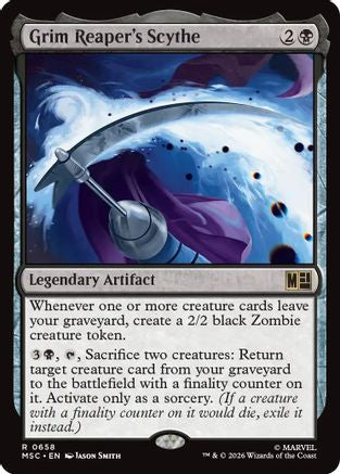 Grim Reaper's Scythe  [Commander: Marvel Super Heroes] Foil
