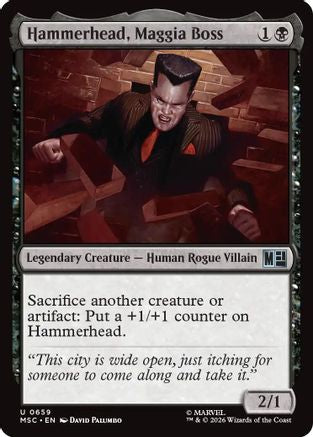 Hammerhead, Maggia Boss  [Commander: Marvel Super Heroes]