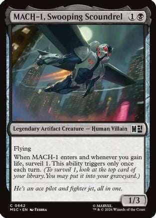 MACH-1, Swooping Scoundrel  [Commander: Marvel Super Heroes]
