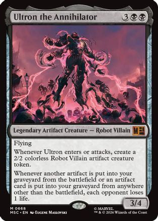 Ultron the Annihilator  [Commander: Marvel Super Heroes]