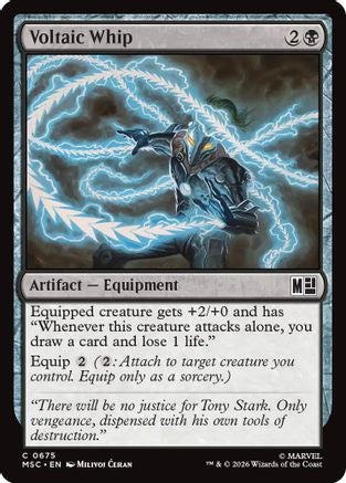 Voltaic Whip  [Commander: Marvel Super Heroes]