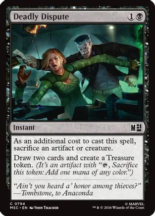 Deadly Dispute  [Commander: Marvel Super Heroes]