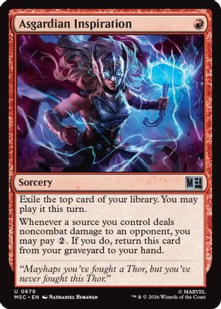 Asgardian Inspiration  [Commander: Marvel Super Heroes] Foil