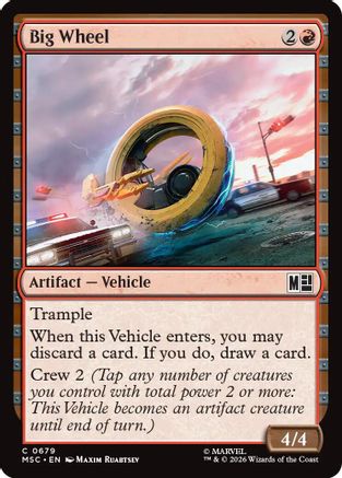 Big Wheel  [Commander: Marvel Super Heroes]