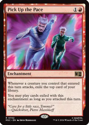 Pick Up the Pace  [Commander: Marvel Super Heroes]