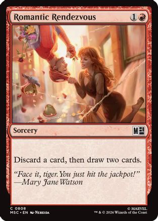 Romantic Rendezvous  [Commander: Marvel Super Heroes] Foil