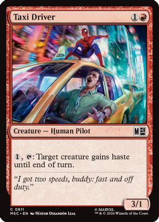 Taxi Driver  [Commander: Marvel Super Heroes]