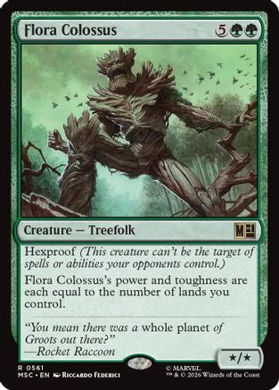 Flora Colossus  [Commander: Marvel Super Heroes] Foil