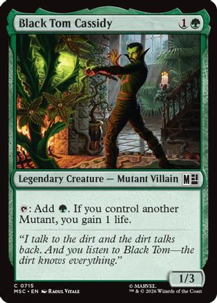 Black Tom Cassidy  [Commander: Marvel Super Heroes]