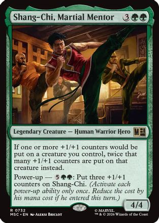 Shang-Chi, Martial Mentor  [Commander: Marvel Super Heroes] Foil