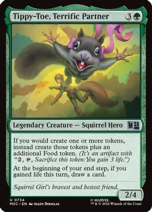 Tippy-Toe, Terrific Partner  [Commander: Marvel Super Heroes]