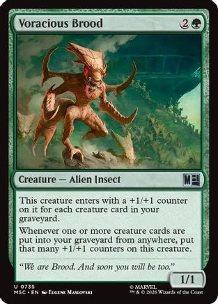 Voracious Brood  [Commander: Marvel Super Heroes]