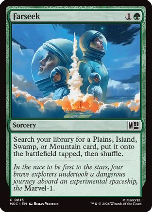 Farseek  [Commander: Marvel Super Heroes] Foil