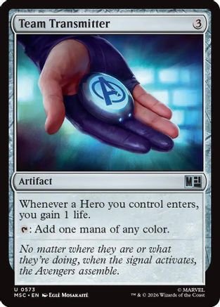 Team Transmitter  [Commander: Marvel Super Heroes]