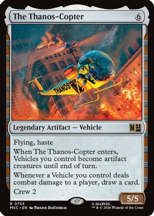 The Thanos-Copter  [Commander: Marvel Super Heroes] Foil