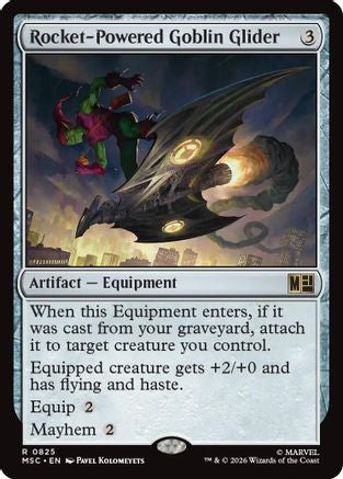 Rocket-Powered Goblin Glider  [Commander: Marvel Super Heroes]
