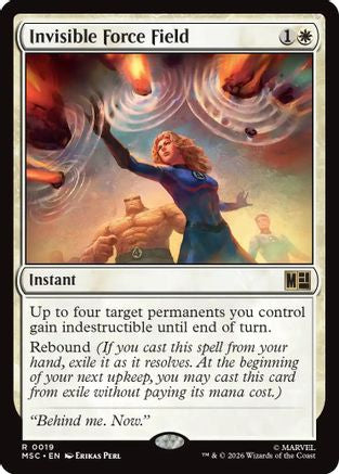 Invisible Force Field  [Commander: Marvel Super Heroes]