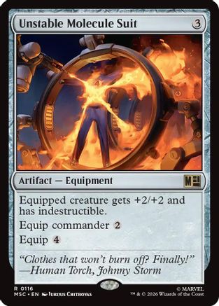 Unstable Molecule Suit  [Commander: Marvel Super Heroes]
