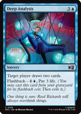 Deep Analysis  [Commander: Marvel Super Heroes]