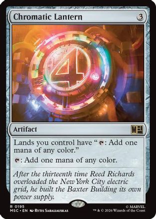 Chromatic Lantern  [Commander: Marvel Super Heroes]