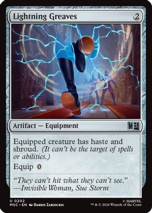 Lightning Greaves  [Commander: Marvel Super Heroes]