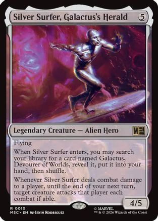 Silver Surfer, Galactus's Herald  [Commander: Marvel Super Heroes]
