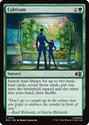Cultivate  [Commander: Marvel Super Heroes]