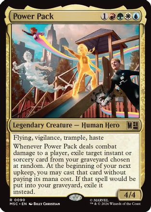 Power Pack (Surge Foil)  [Commander: Marvel Super Heroes] Foil